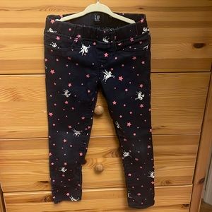 Gap - unicorn and stars ankle jeggings